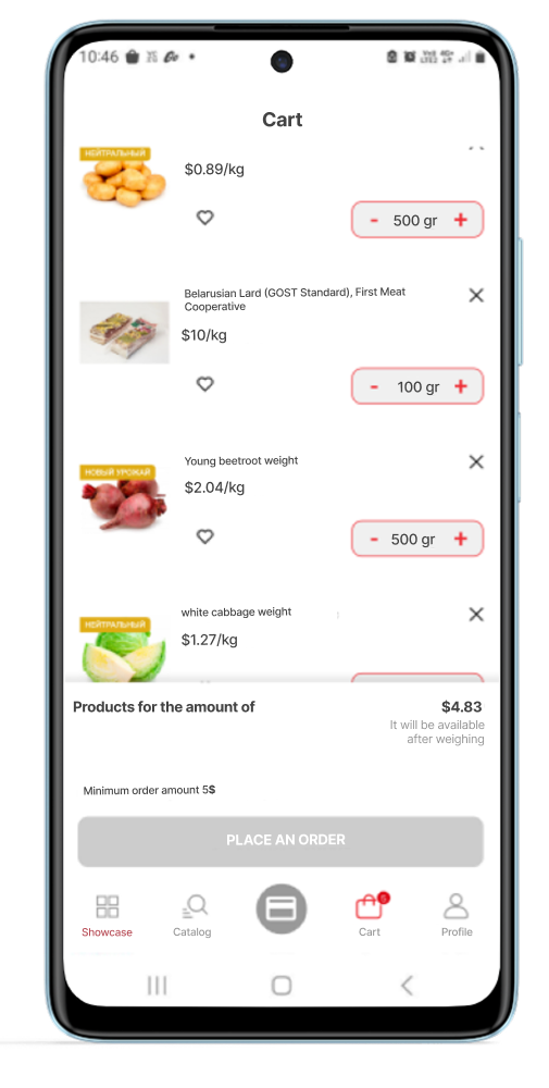 Europa hypermarket search screenshot