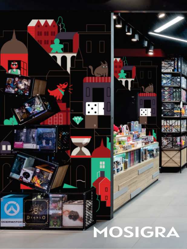 Mosigra mobile app for online game store - FITTIN development